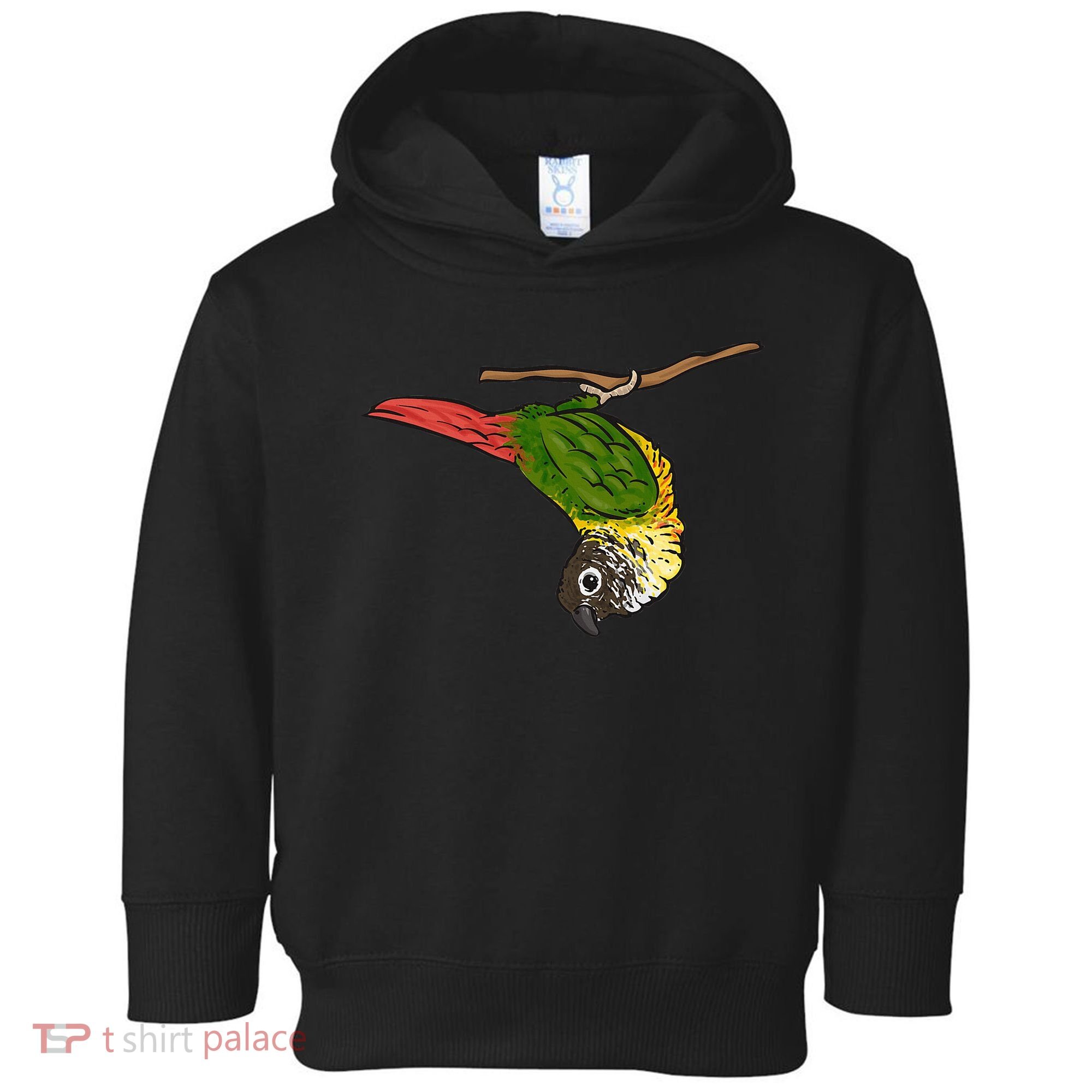 Green Cheek Conure Parrot Bird Conure Toddler Hoodie