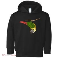 Green Cheek Conure Parrot Bird Conure Toddler Hoodie thumb 0