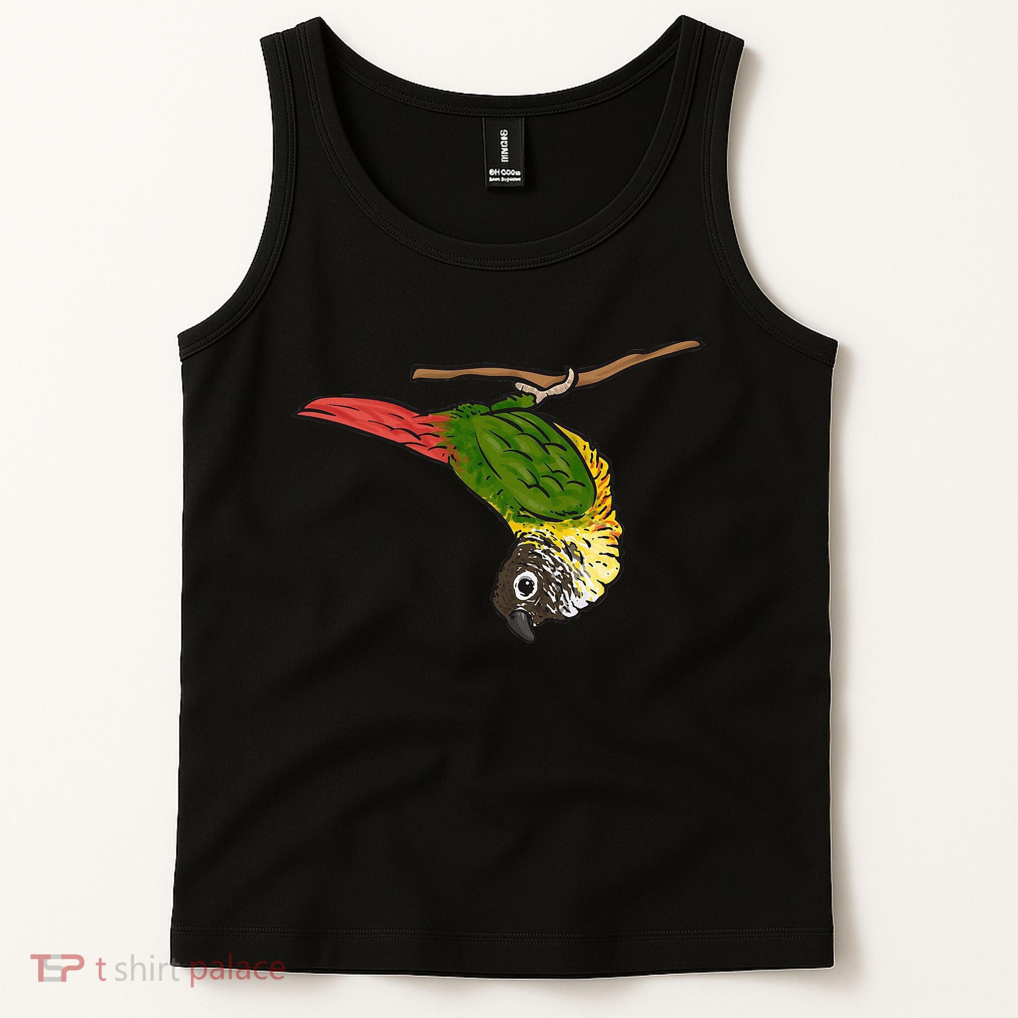 Green Cheek Conure Parrot Bird Conure Tank Top