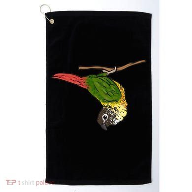Green Cheek Conure Parrot Bird Conure Golf Towel