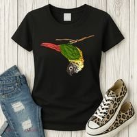 Green Cheek Conure Parrot Bird Conure Women's T-Shirt thumb 3