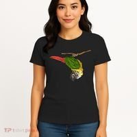 Green Cheek Conure Parrot Bird Conure Women's T-Shirt thumb 4