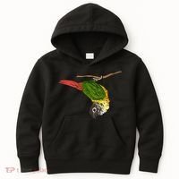 Green Cheek Conure Parrot Bird Conure Kids Hoodie thumb 0