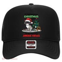 Grumpy Christmas Cat Christmas Jingle Bells Holiday Gift Hat thumb 0