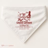 Grand Cayman Cayman Islands USA-Made Doggie Bandana thumb 0