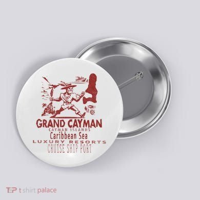 Grand Cayman Cayman Islands Button