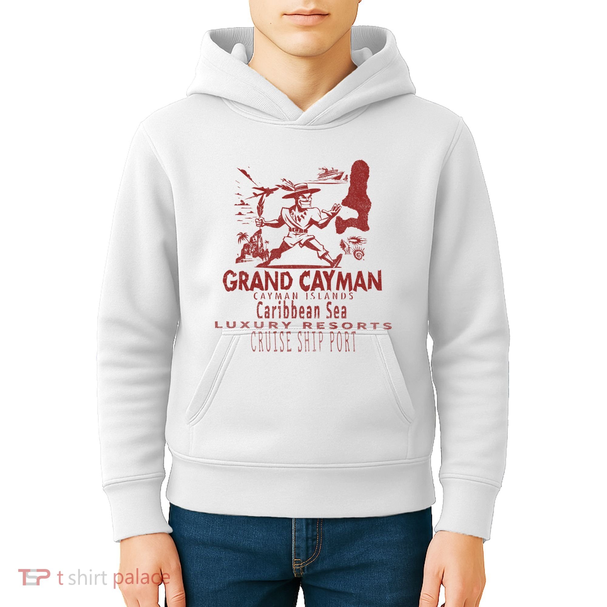 Grand Cayman Cayman Islands Kids Hoodie