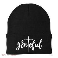 Grateful Cross Christianity Beanie thumb 0