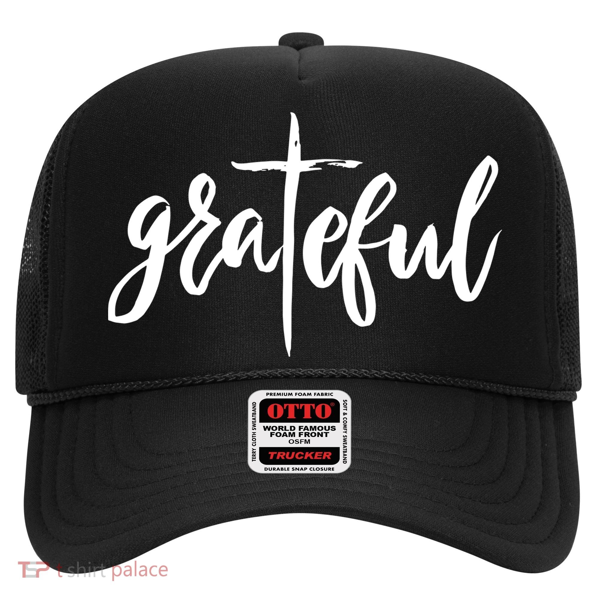 Grateful Cross Christianity Hat