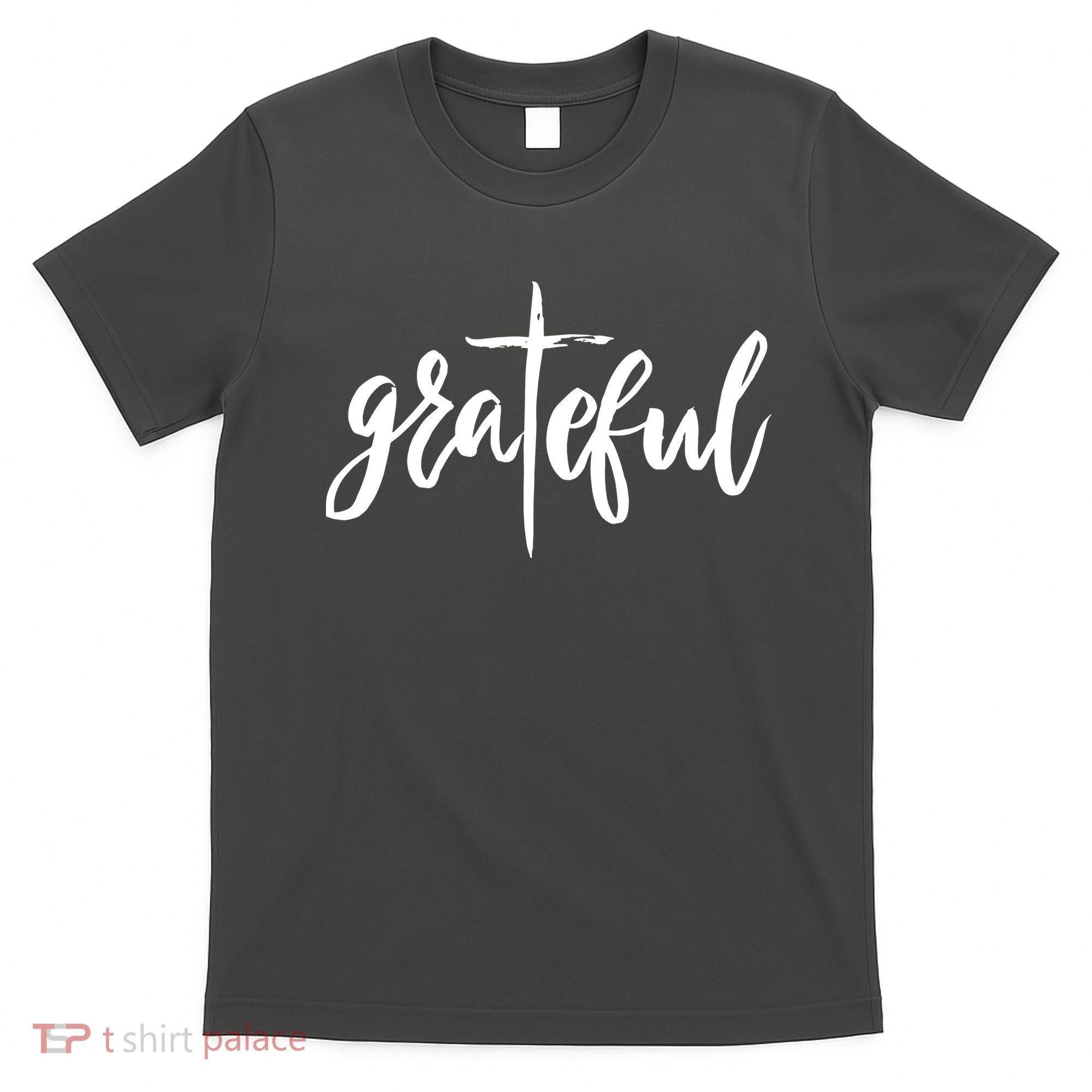 Grateful Cross Christianity T-Shirt