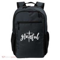 Grateful Cross Christianity Backpack thumb 0