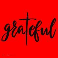 Grateful Cross Christianity Santa Hat thumb 1