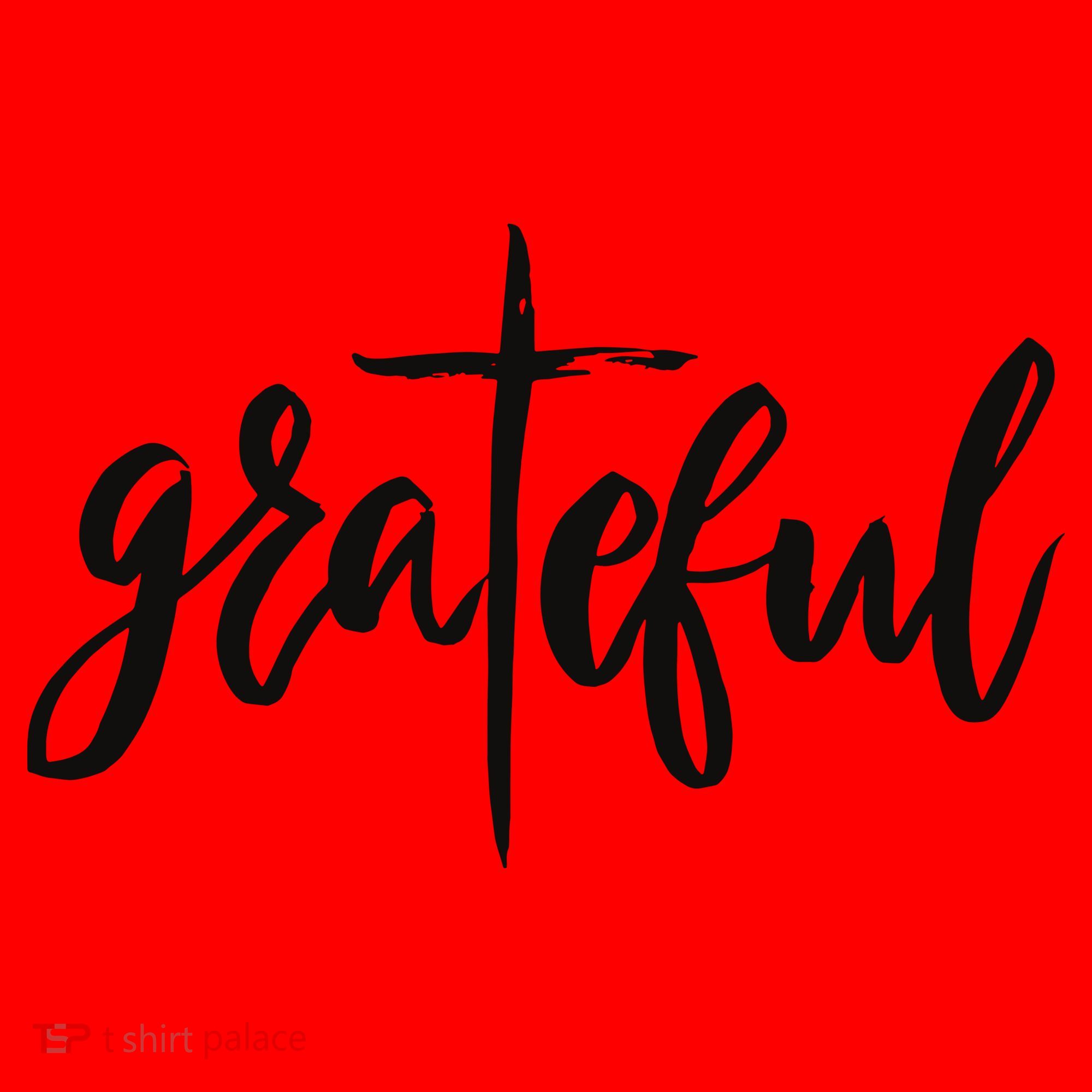 Grateful Cross Christianity Santa Hat