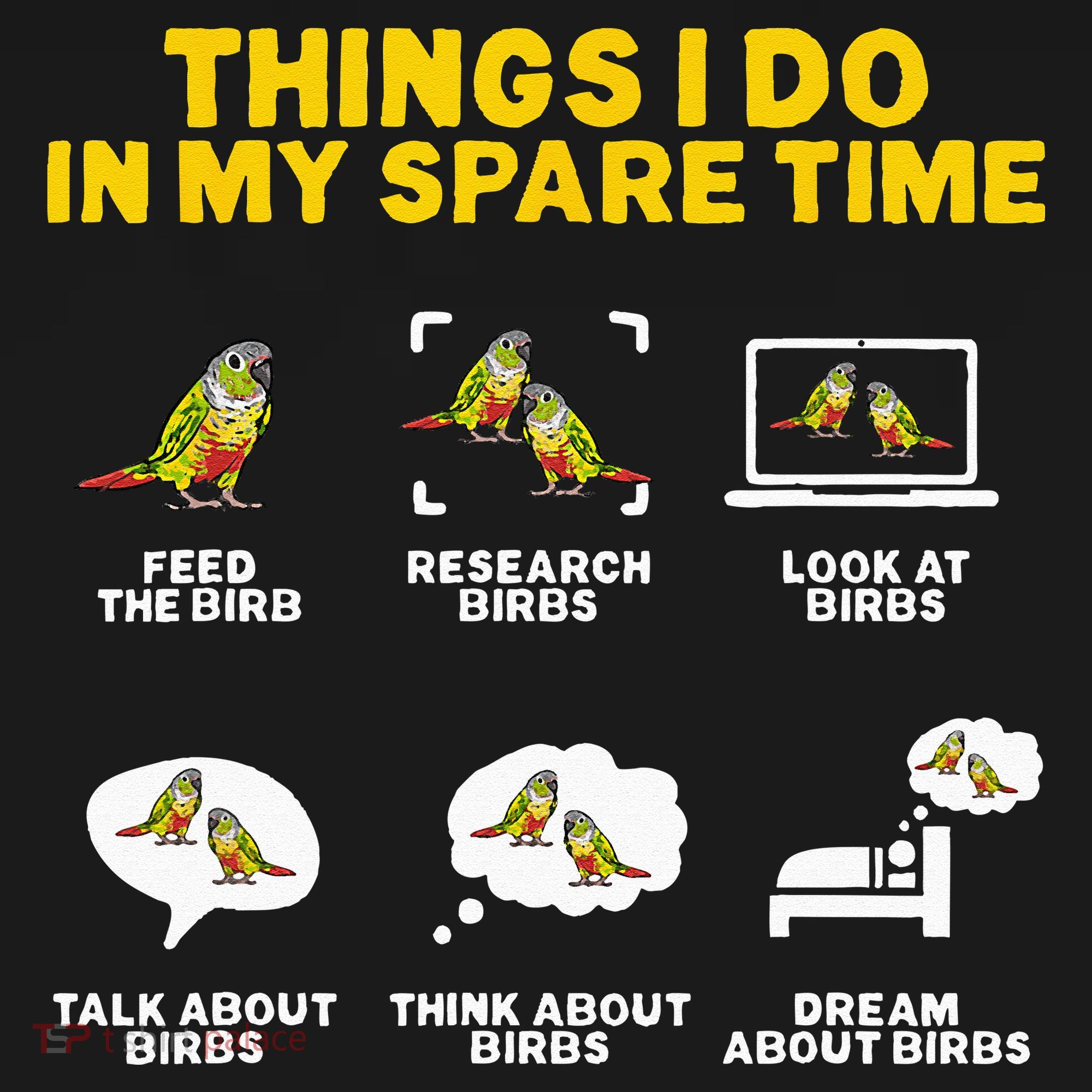 Green Cheek Conure Things I Do In My Spare Time Bird Conure Ornament