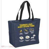 Green Cheek Conure Things I Do In My Spare Time Bird Conure Tote Bag thumb 2