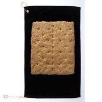 Graham Cracker Camping And Smores Group Halloween Costume Gift Golf Towel thumb 0