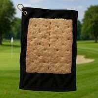 Graham Cracker Camping And Smores Group Halloween Costume Gift Golf Towel thumb 1