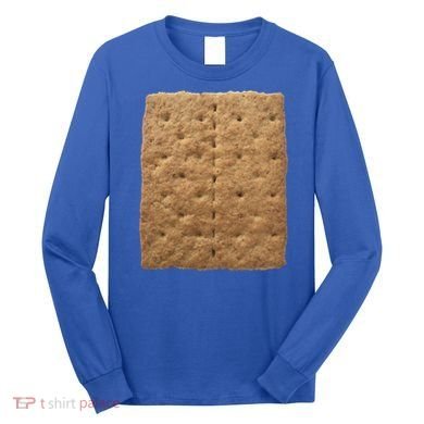 Graham Cracker Camping And Smores Group Halloween Costume Gift Long Sleeve Shirt