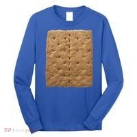 Graham Cracker Camping And Smores Group Halloween Costume Gift Long Sleeve Shirt thumb 0