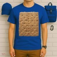 Graham Cracker Camping And Smores Group Halloween Costume Gift T-Shirt thumb 6