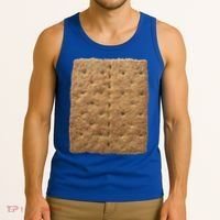 Graham Cracker Camping And Smores Group Halloween Costume Gift Tank Top thumb 3