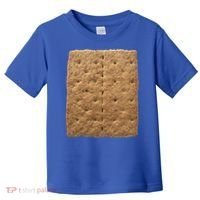 Graham Cracker Camping And Smores Group Halloween Costume Gift Toddler T-Shirt thumb 0