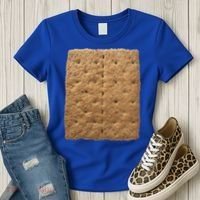 Graham Cracker Camping And Smores Group Halloween Costume Gift Women's T-Shirt thumb 3