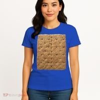 Graham Cracker Camping And Smores Group Halloween Costume Gift Women's T-Shirt thumb 4