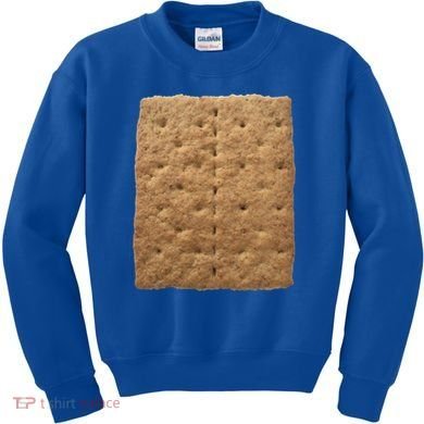 Graham Cracker Camping And Smores Group Halloween Costume Gift Kids Sweatshirt