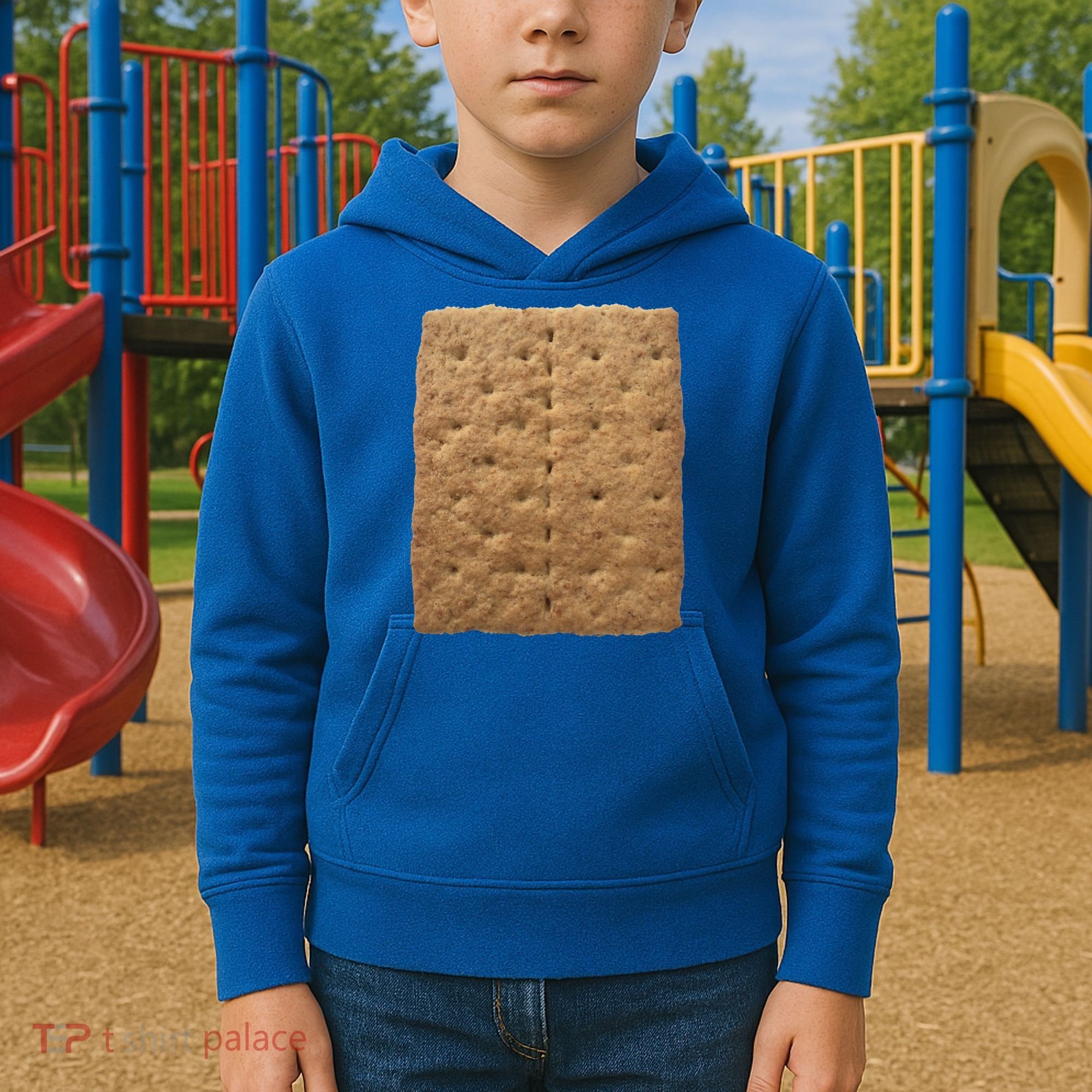 Graham Cracker Camping And Smores Group Halloween Costume Gift Kids Hoodie