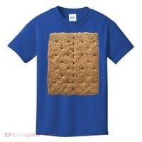 Graham Cracker Camping And Smores Group Halloween Costume Gift Kids T-Shirt thumb 0