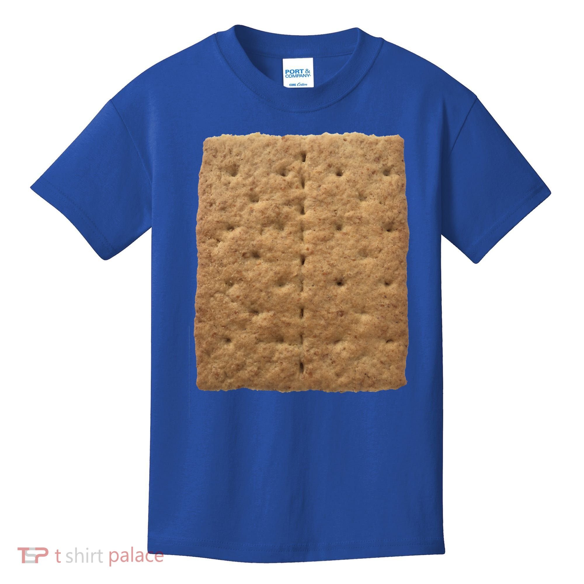 Graham Cracker Camping And Smores Group Halloween Costume Gift Kids T-Shirt