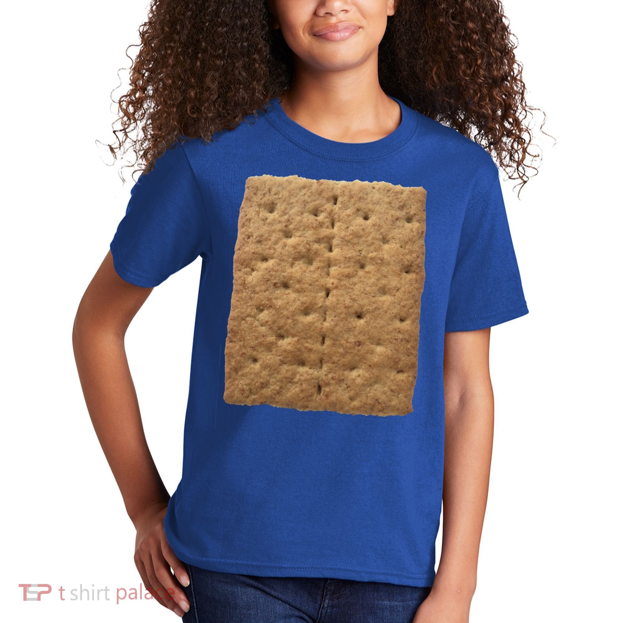 Graham Cracker Camping And Smores Group Halloween Costume Gift Kids T-Shirt