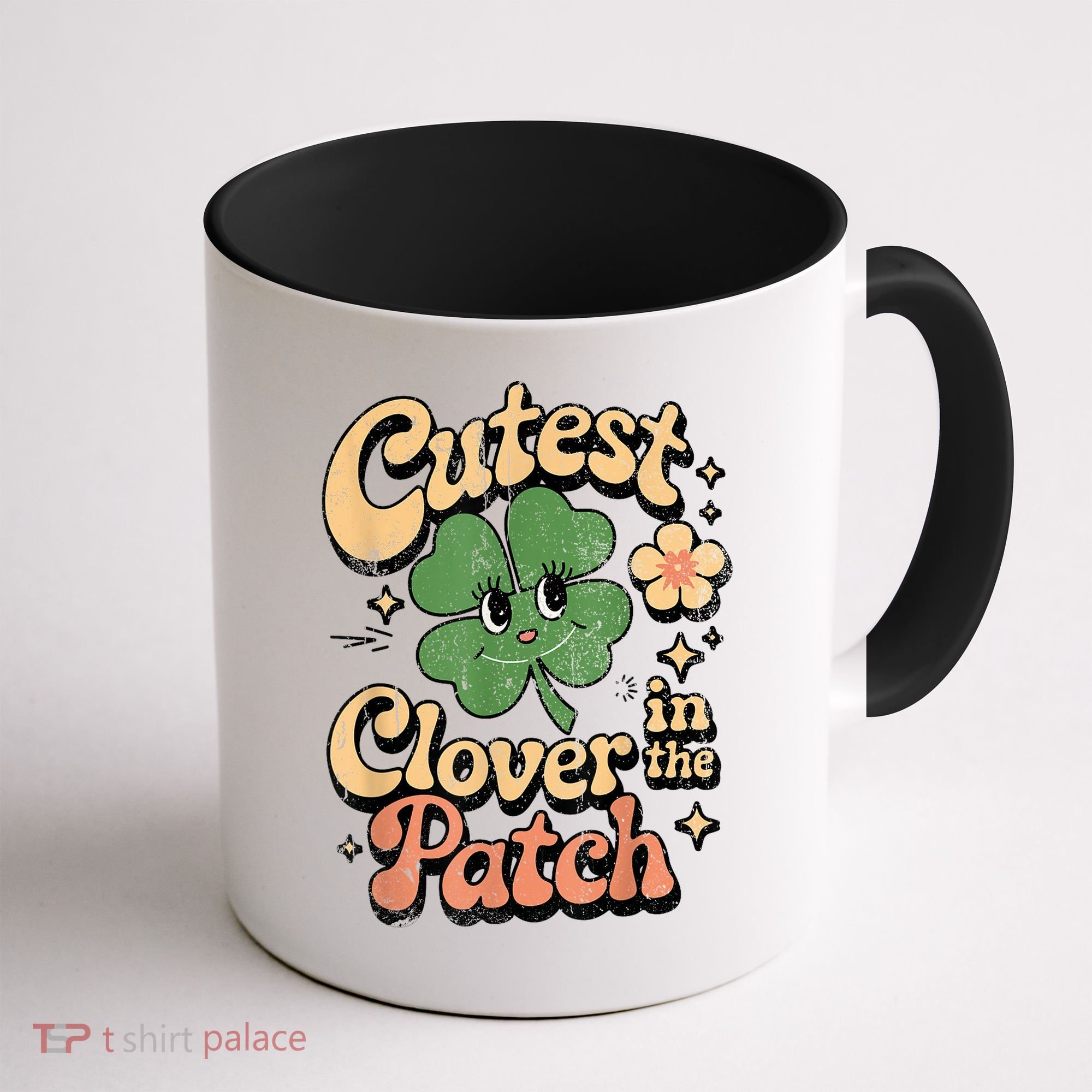 Girl Cutest Clover In The Patch Baby St Patricks Day Gift Coffee Mug