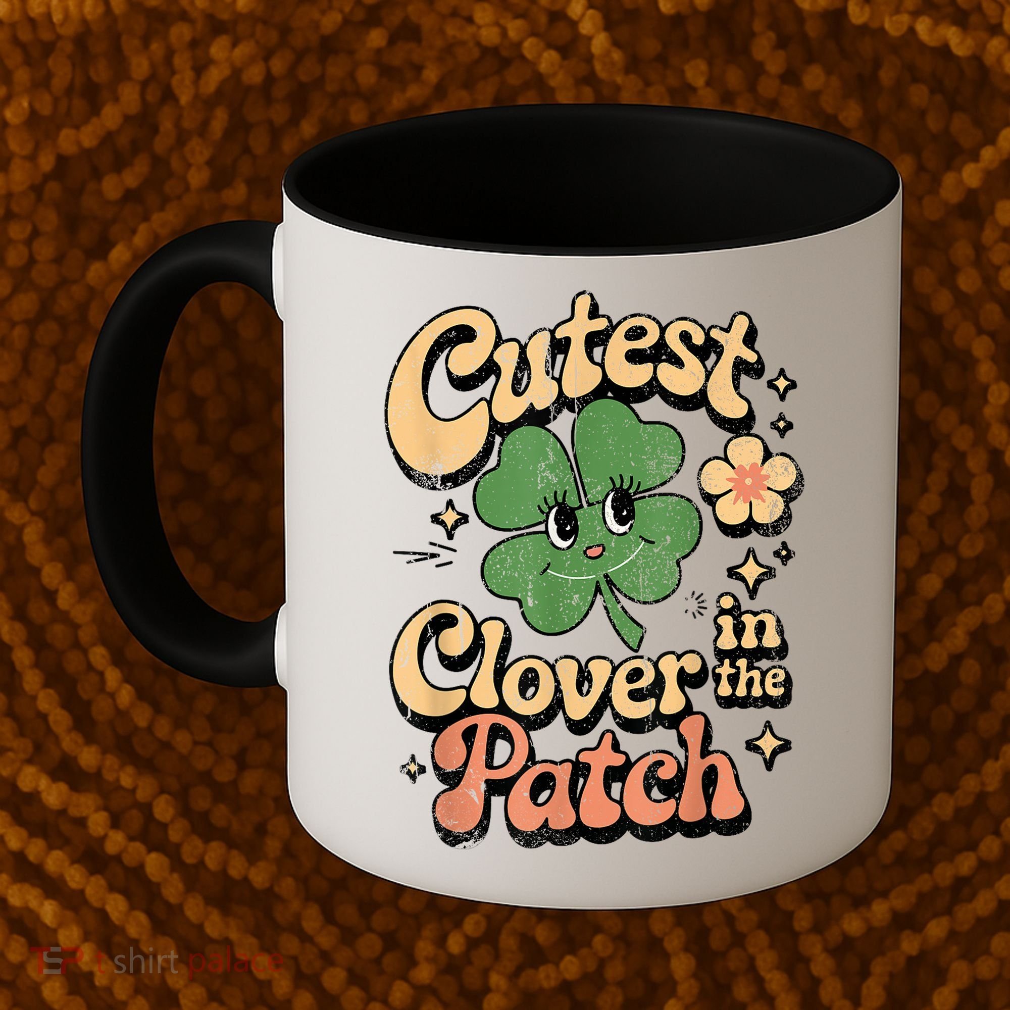 Girl Cutest Clover In The Patch Baby St Patricks Day Gift Coffee Mug