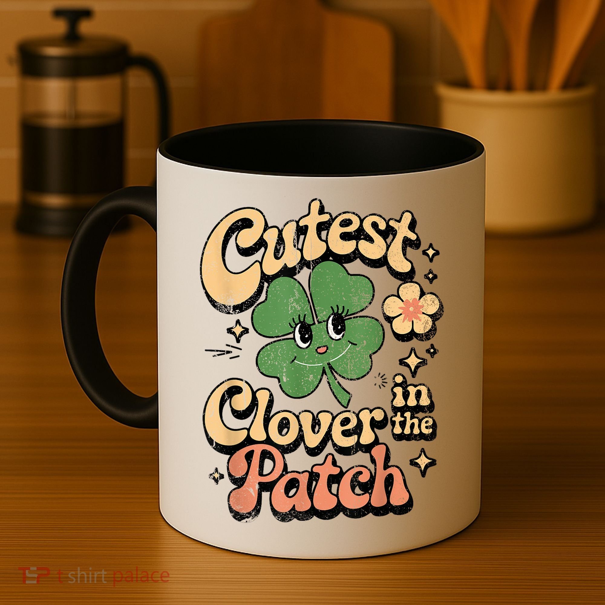 Girl Cutest Clover In The Patch Baby St Patricks Day Gift Coffee Mug