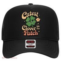Girl Cutest Clover In The Patch Baby St Patricks Day Gift Hat thumb 0