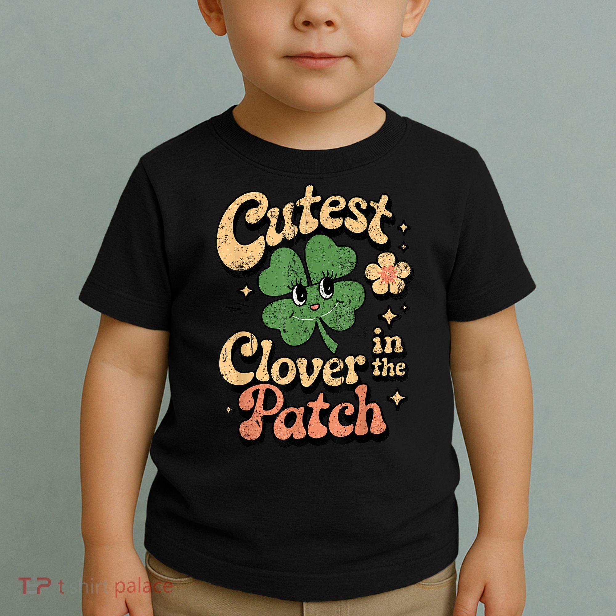 Girl Cutest Clover In The Patch Baby St Patricks Day Gift Toddler T-Shirt