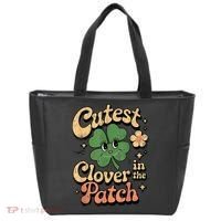 Girl Cutest Clover In The Patch Baby St Patricks Day Gift Tote Bag thumb 0