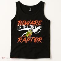 Green Cheek Conure Beware Of The Tiny Raptor Bird Conure Tank Top thumb 2