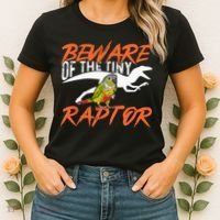 Green Cheek Conure Beware Of The Tiny Raptor Bird Conure Women's T-Shirt thumb 2