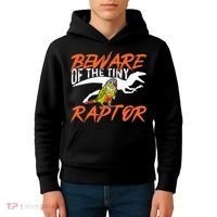 Green Cheek Conure Beware Of The Tiny Raptor Bird Conure Kids Hoodie thumb 4