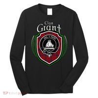 Grant Clan Crest Scottish Clan Grant Family Crest Badge Long Sleeve Shirt thumb 0