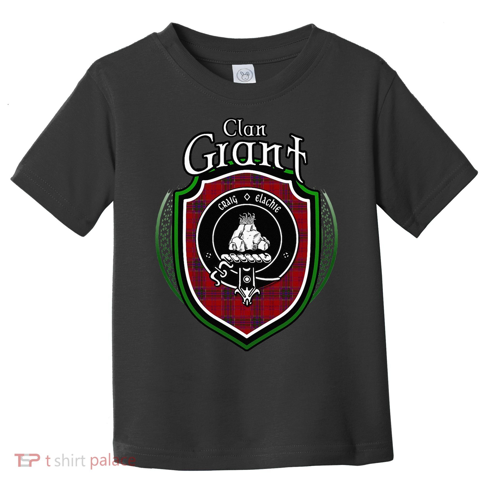 Grant Clan Crest Scottish Clan Grant Family Crest Badge Toddler T-Shirt