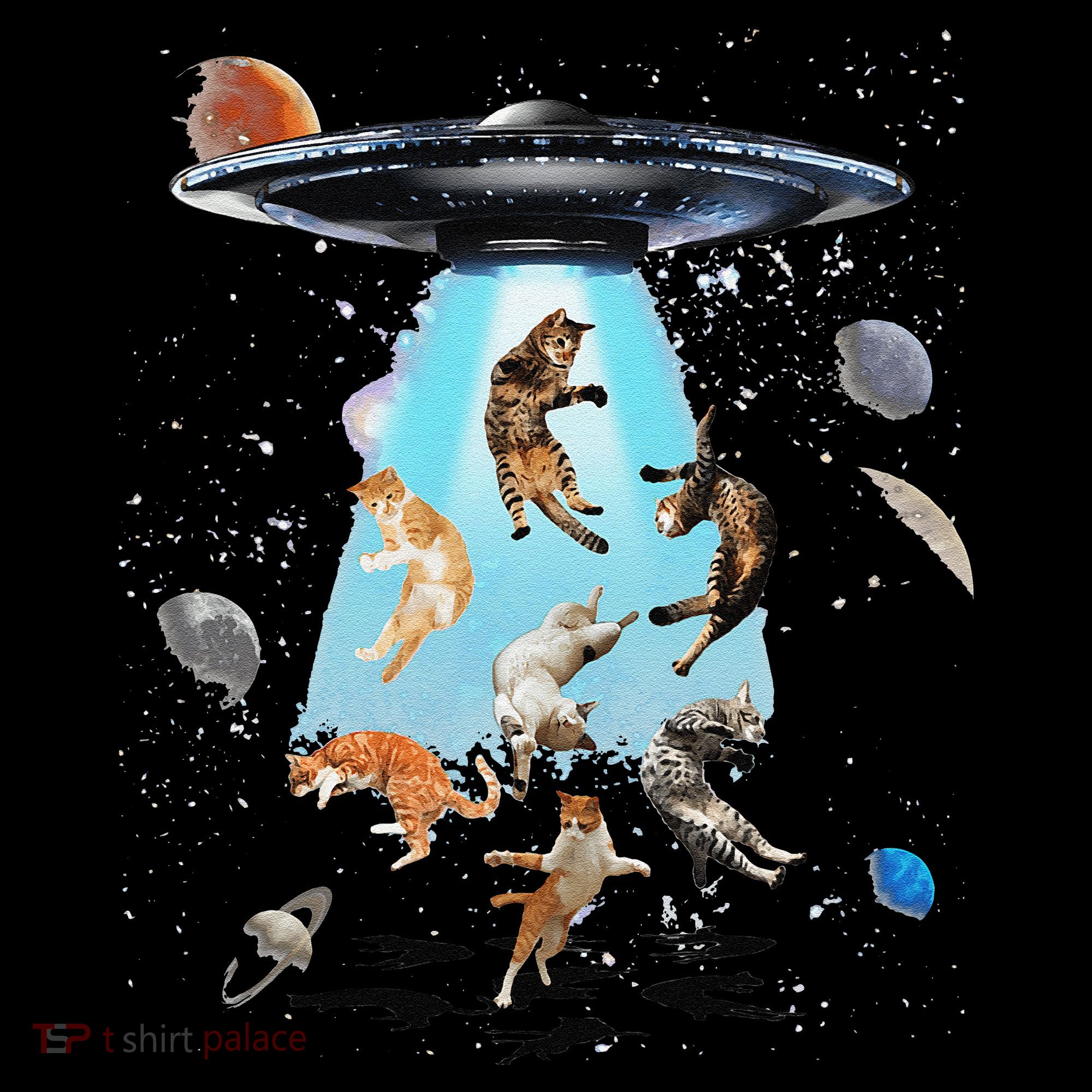 Galaxy Cat Cat UFO Funny Cat Cat Graphic Cat Owner Coffee Mug
