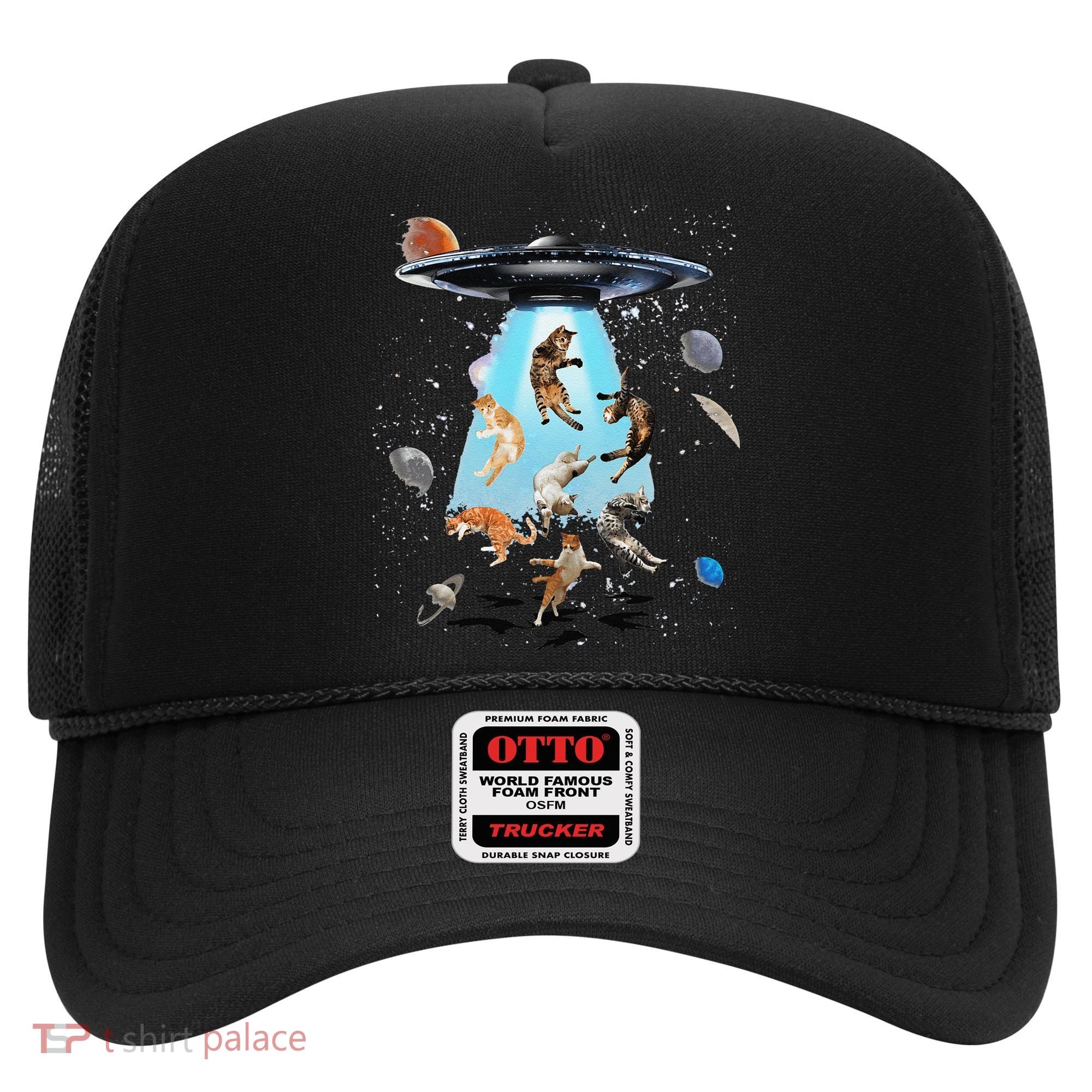 Galaxy Cat Cat UFO Funny Cat Cat Graphic Cat Owner Hat