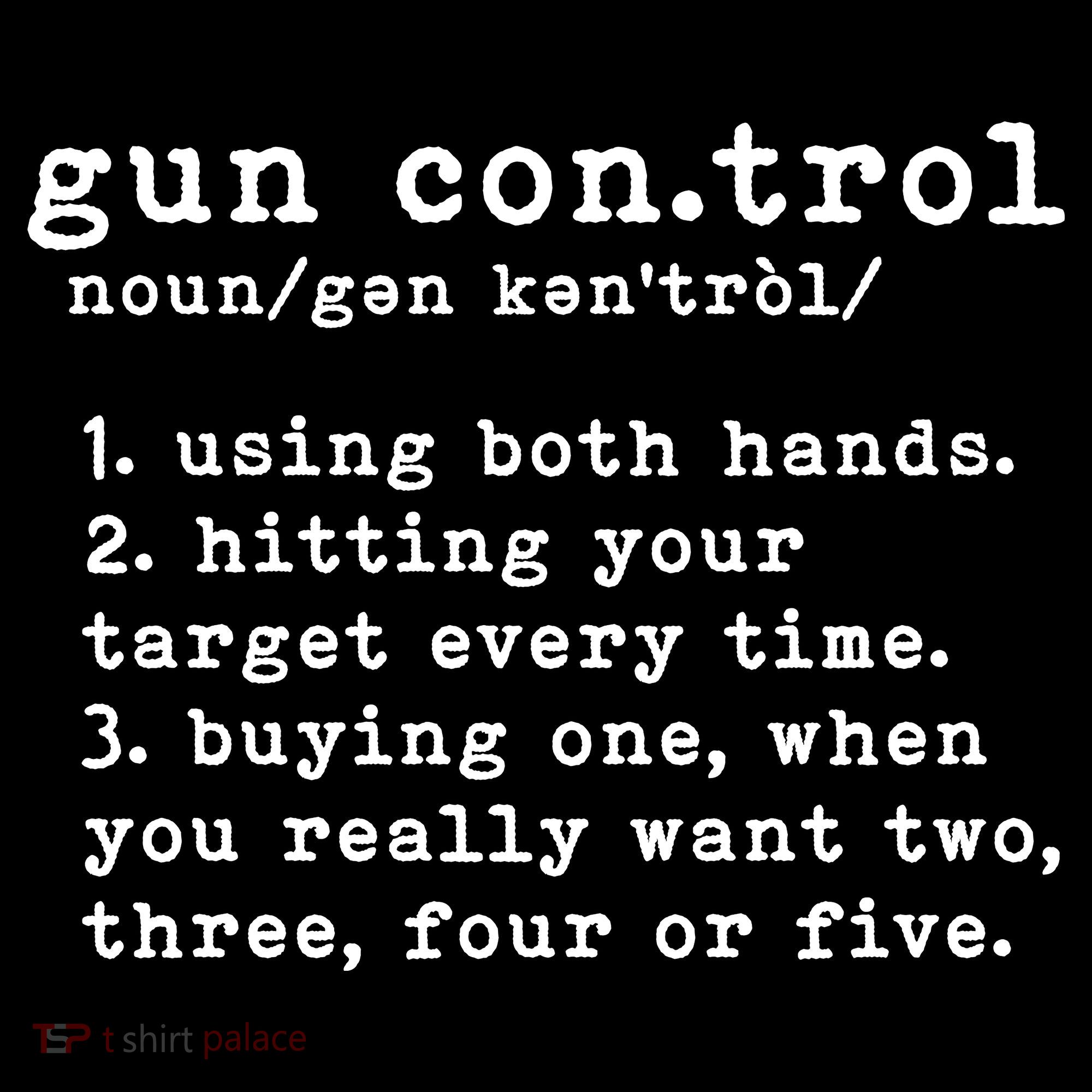 Gun Control Definition Funny Gun Owner Saying 2nd Amendment Backpack