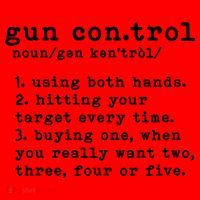 Gun Control Definition Funny Gun Owner Saying 2nd Amendment Santa Hat thumb 1