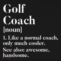 Golf Coach Definition Funny Trainer Gift Present Cute Gift USA-Made Doggie Bandana thumb 2