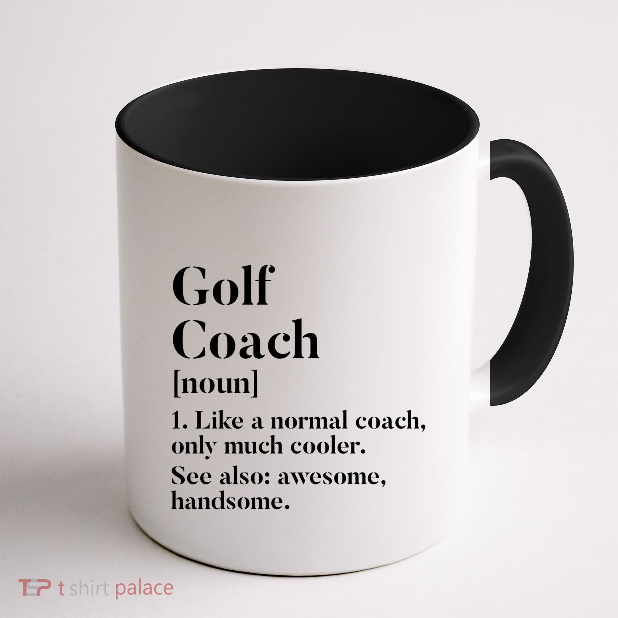 Golf Coach Definition Funny Trainer Gift Present Cute Gift Coffee Mug